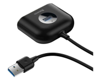 Baseus Squareround 4in1 HUB USB3.0 - 4xUSB 1m Black - 1348152 - zdjęcie 4